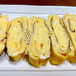 白だしで甘い玉子焼き